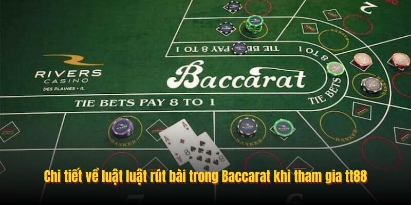 Chi tiết về luật luật rút bài trong Baccarat khi tham gia tt88