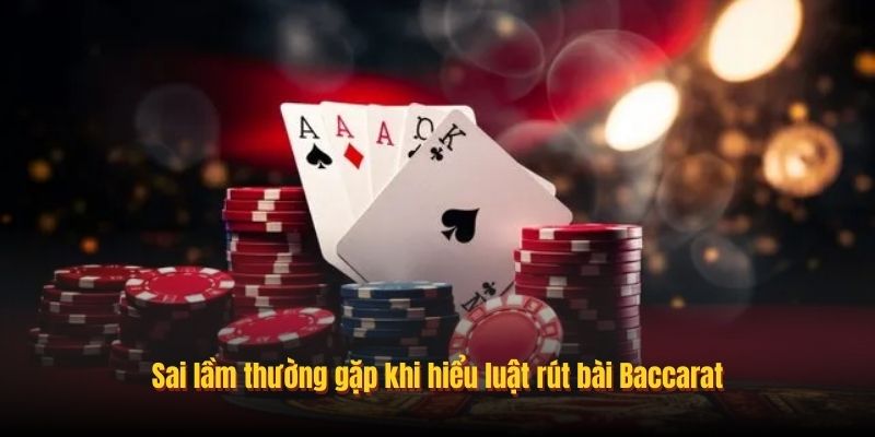 Sai lầm thường gặp khi hiểu luật rút bài Baccarat