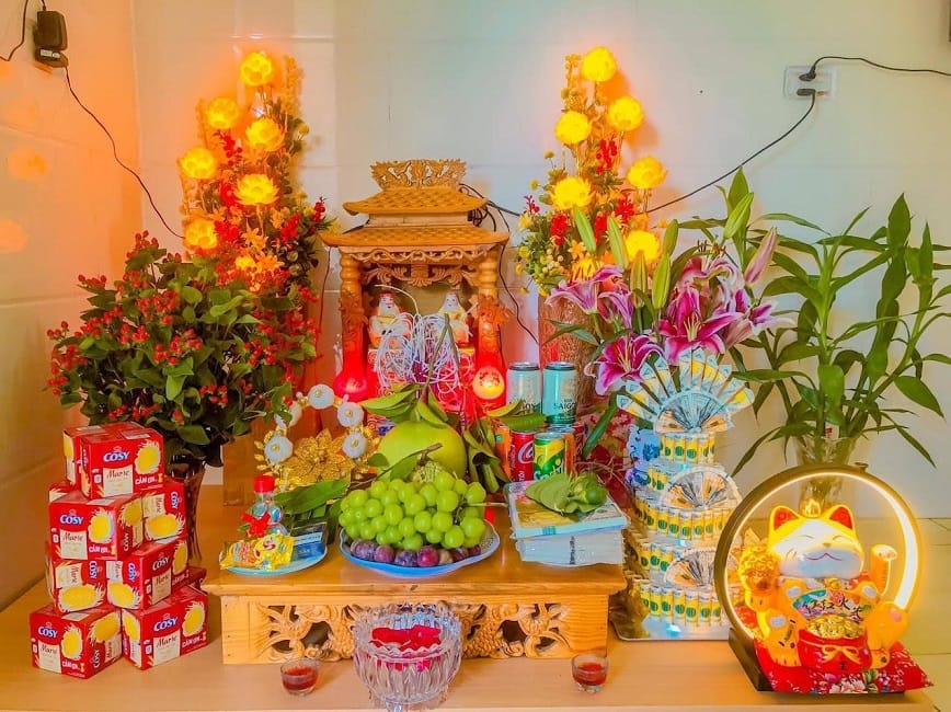 Bao sái bàn thờ như thế nào?