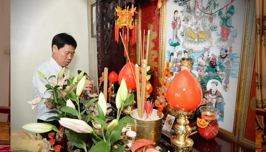 Lời khấn nhắc nhớ mọi người phải sống tốt, ngay thẳng và nỗ lực