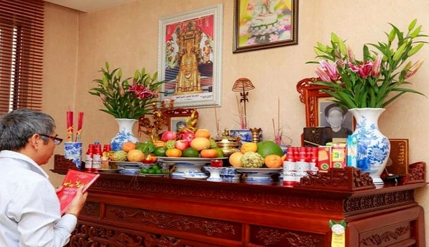 Văn khấn giao thừa trong nhà hay nhất