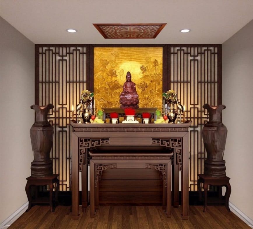 Cách bao sái bàn thờ cho gia tiên