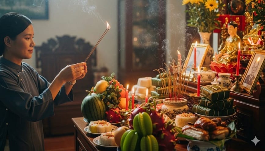 Văn khấn rằm tháng 10