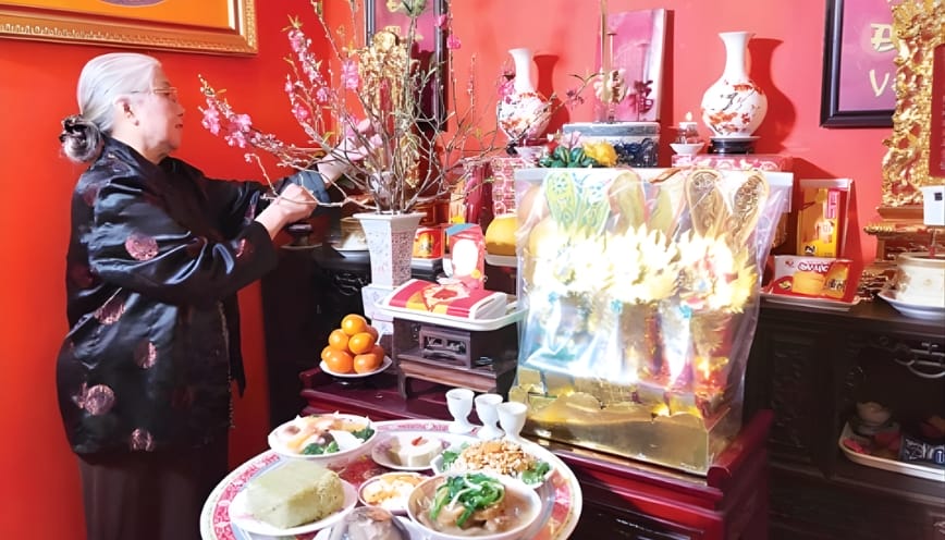 Bài văn khấn gia tiên ngày 23 tháng chạp