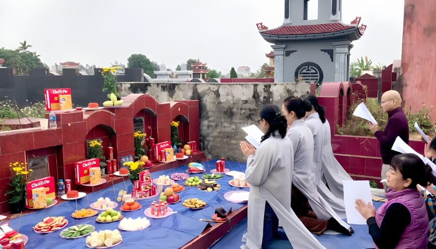 Bài văn khấn vong linh ngoài mộ trước ngày giỗ