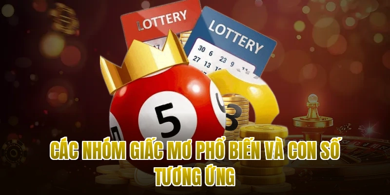 Các nhóm giấc mơ phổ biến và con số tương ứng