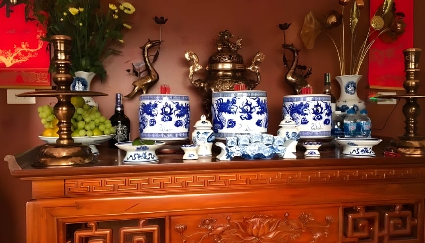Đọc văn khấn an nhập hương linh lên bàn thờ gia tiên