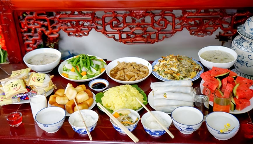 Phần mâm lễ giỗ bà nội cần chuẩn bị đầy đủ lễ vật