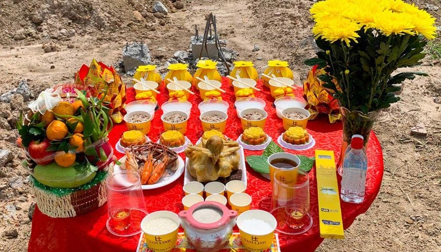 Lễ vật cần chuẩn bị khi muốn đọc bài khấn động thổ