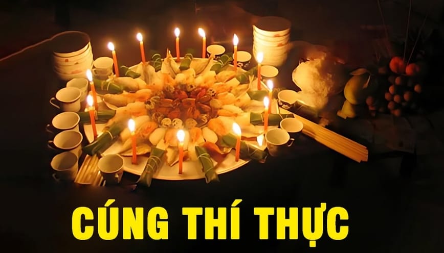 Lựa chọn thời gian cúng thí thực cô hồn