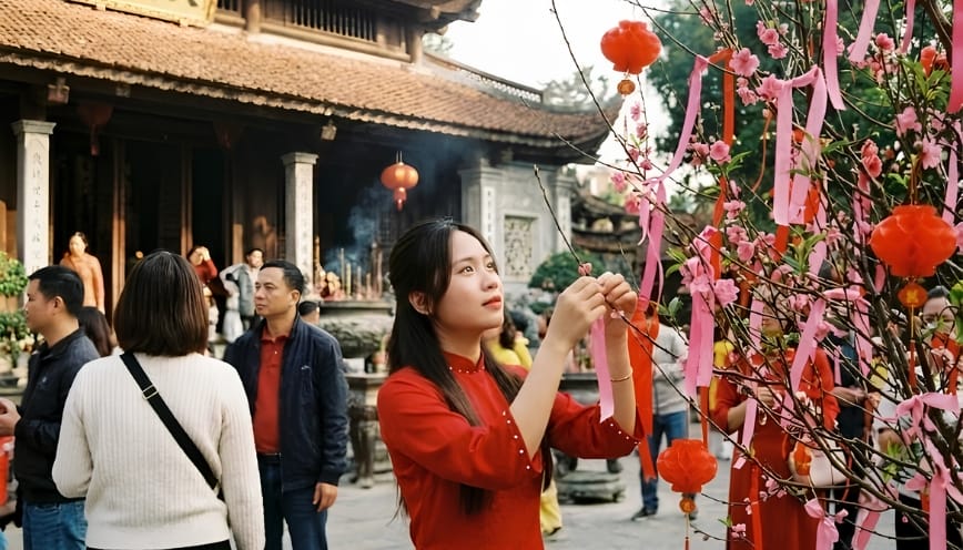 Chi tiết bài văn khấn đi chùa cầu bình an