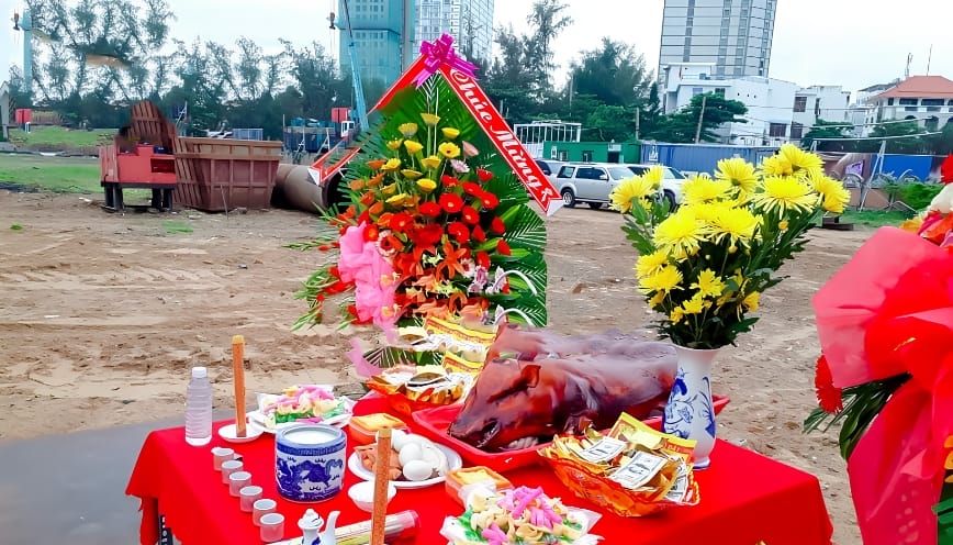 Hướng dẫn chuẩn bị mâm cúng động thổ