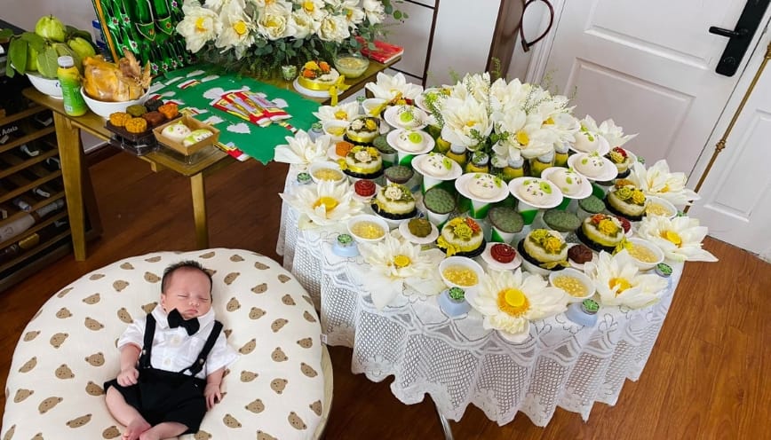 Mẫu văn khấn đầy tháng bé trai chi tiết