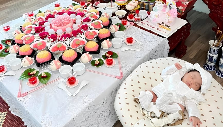 Một vài câu hỏi về lễ cúng đầy tháng bé trai
