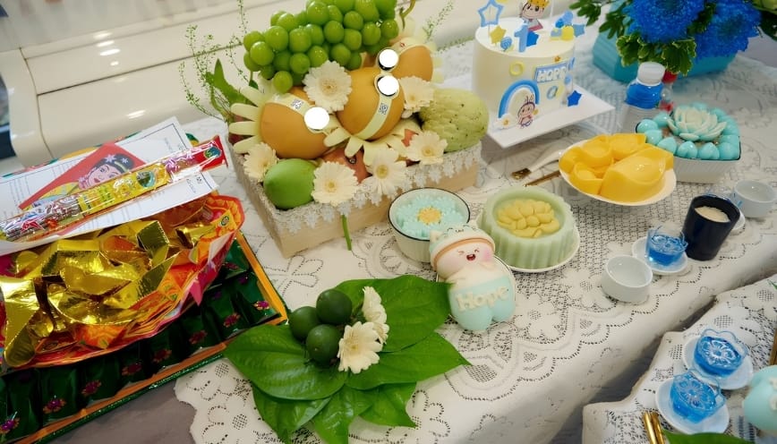 Tổng quan về lễ đầy tháng bé trai