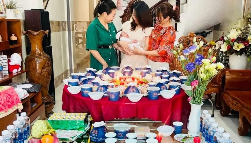 Ý nghĩa cúng đầy tháng cho em bé