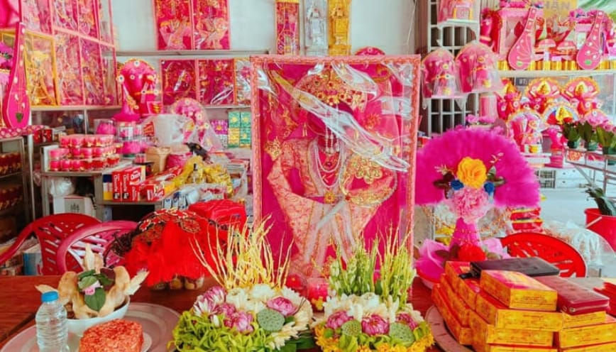 Cách sắp mâm lễ dâng Cô Chín