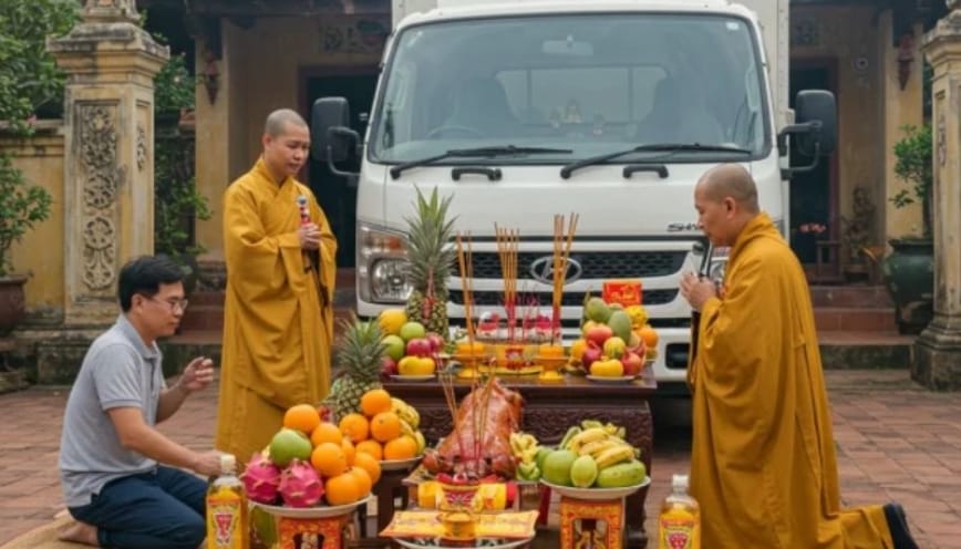 Đọc văn khấn rõ ràng, nghiêm túc trong quá trình