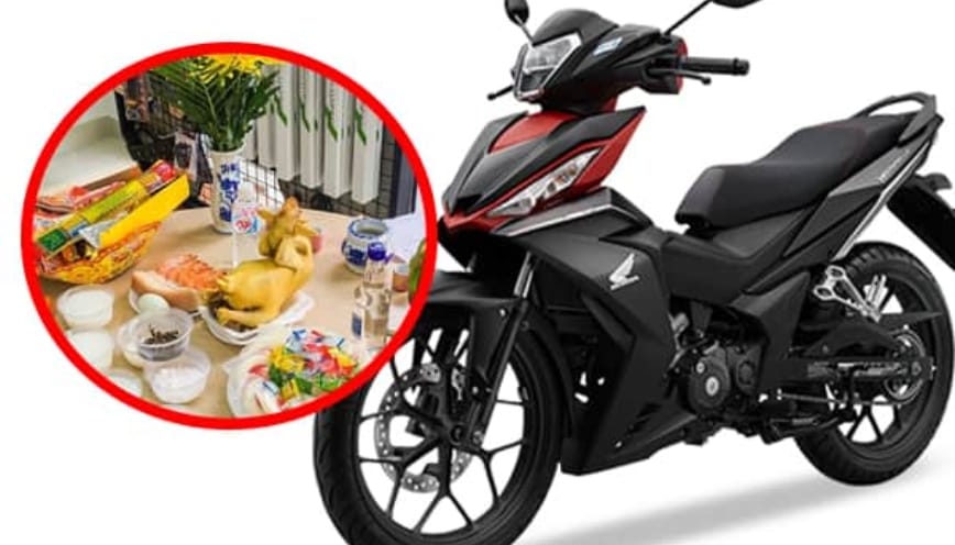Lễ vật cần chuẩn bị để cúng xe máy mới mua