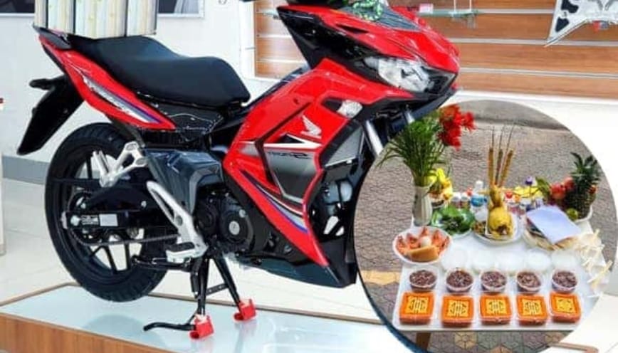 Nội dung bài cúng xe máy mới mua