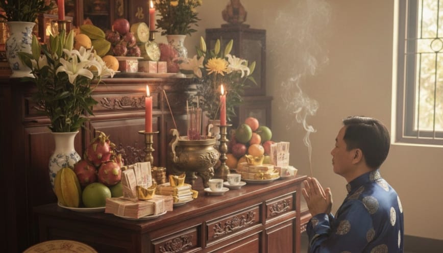 Văn mẫu khấn làm lễ giải hạn Tam Tai