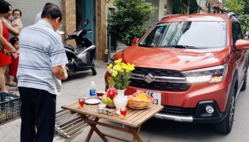 Ý nghĩa tâm linh của lễ cúng xe ô tô mới mua