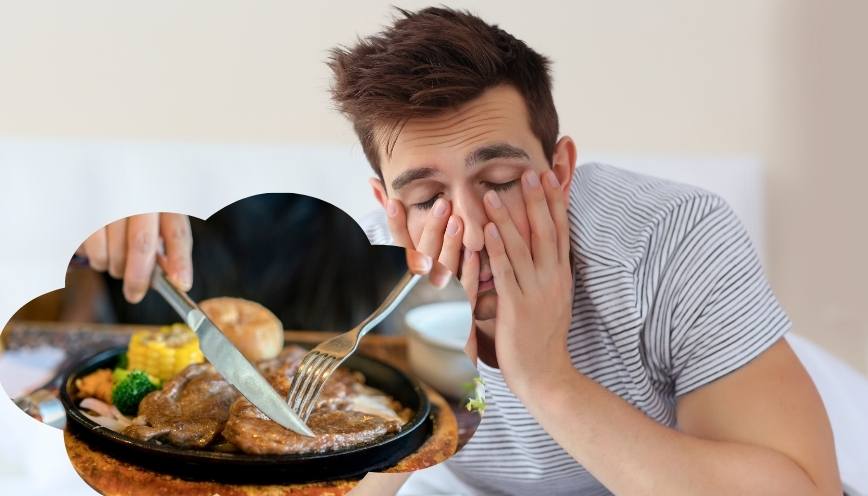 Bị người khác ép phải ăn