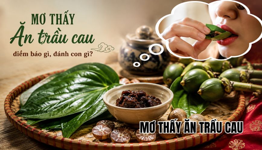 mơ thấy ăn trầu cau