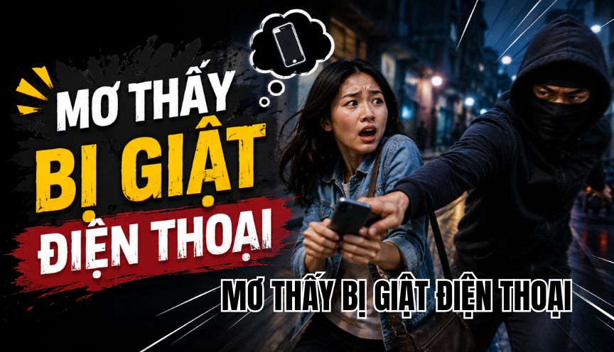 mơ thấy bị giật điện thoại