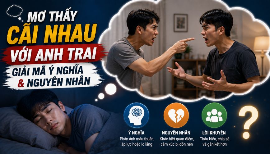Mơ thấy cãi nhau với anh trai: Giải mã ý nghĩa & nguyên nhân