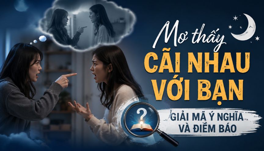 Mơ thấy cãi nhau với bạn: Giải mã ý nghĩa và điềm báo