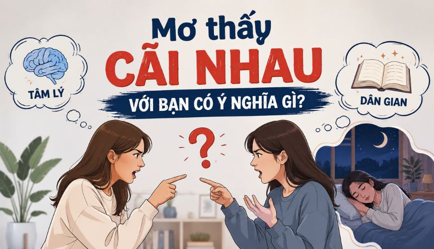 Mơ thấy cãi nhau với bạn ẩn chứa ý nghĩa gì?