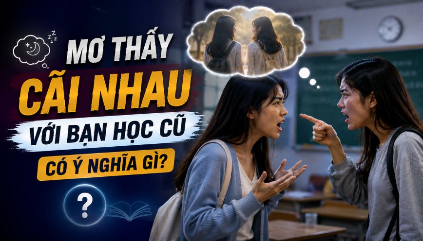 Mơ thấy cãi nhau với bạn học cũ ẩn chứa ý nghĩa gì?