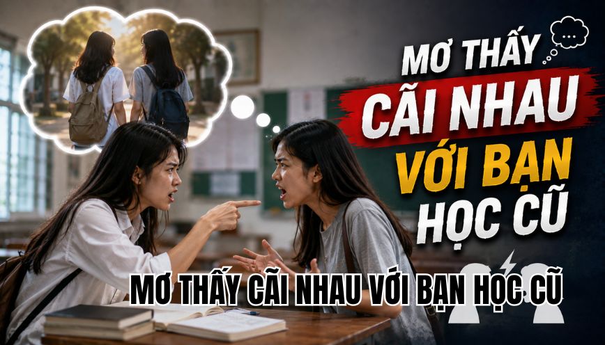 Mơ thấy cãi nhau với bạn học cũ