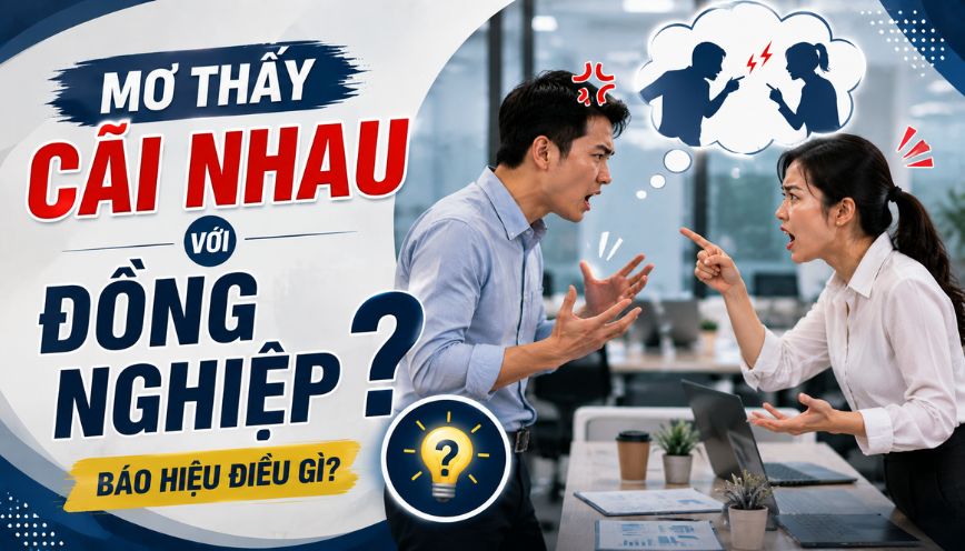 Mơ thấy cãi nhau với đồng nghiệp báo hiệu điều gì?