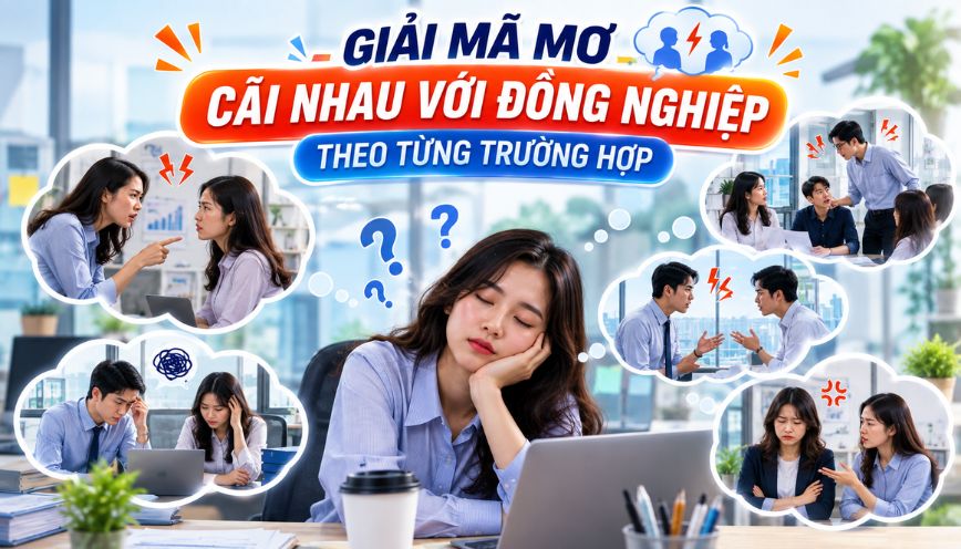 Giải mã mơ cãi nhau với đồng nghiệp theo từng trường hợp
