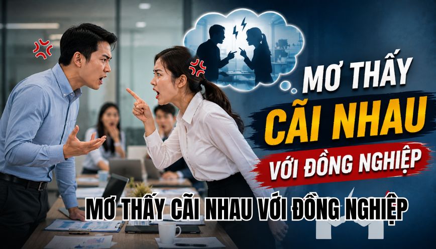 Mơ thấy cãi nhau với đồng nghiệp