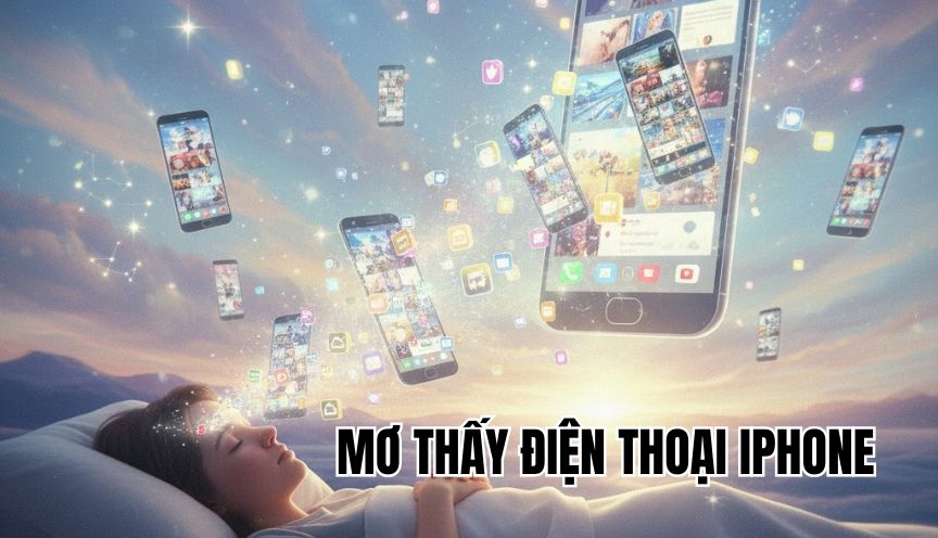 mơ thấy điện thoại iphone