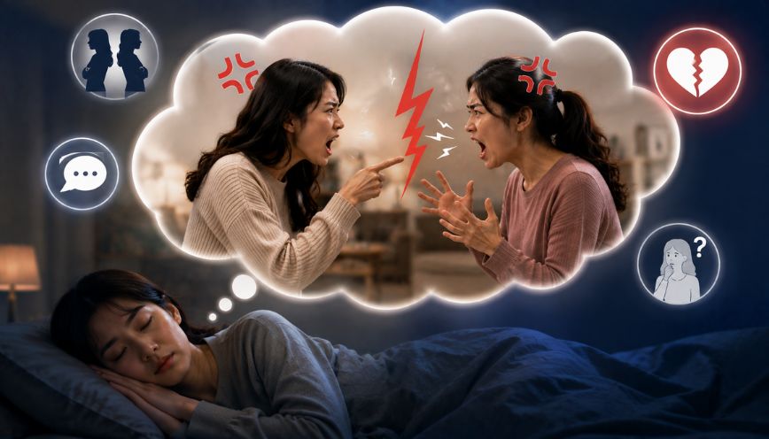 Mơ hai người phụ nữ cãi nhau báo hiệu điều gì?