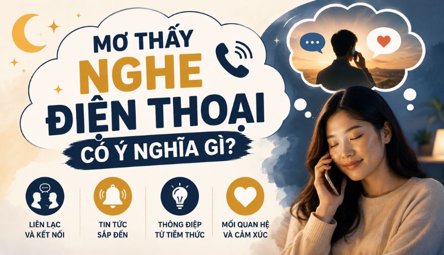 Mơ nghe điện thoại có ý nghĩa gì?