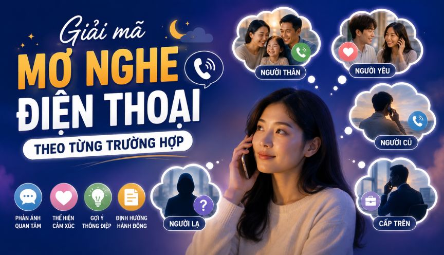 Giải mã mơ nghe điện thoại theo từng trường hợp