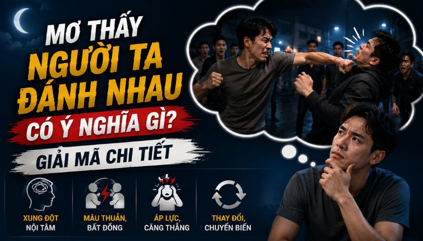 Mơ thấy người ta đánh nhau có ý nghĩa gì? Giải mã chi tiết