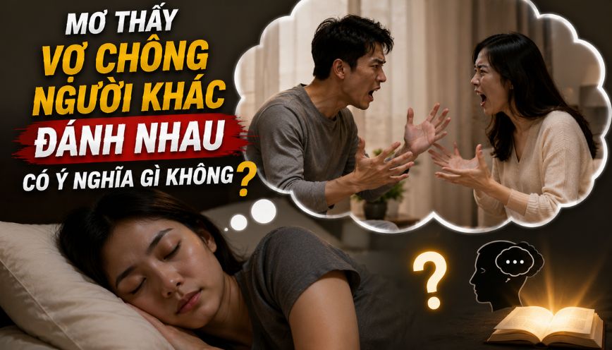 Mơ thấy vợ chồng người khác đánh nhau có ý nghĩa gì không?