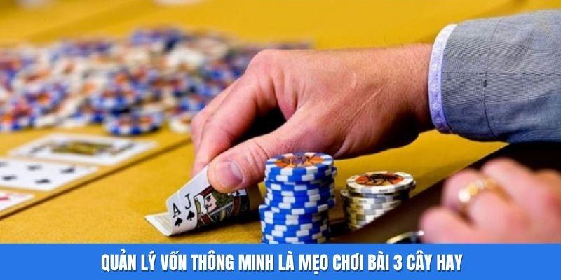Smart money management is a great tip for playing the three-card poker game.